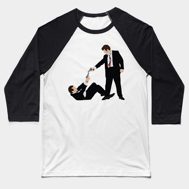 Reservoir Dogs Stand Off Baseball T-Shirt by Art Designs